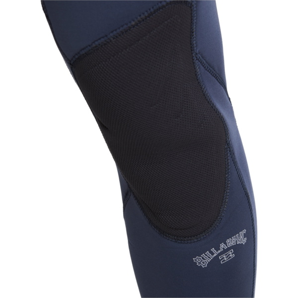 2024 Billabong Mens Revolution Natural 4/3mm Chest Zip Wetsuit ABYW100267 - Dark Navy